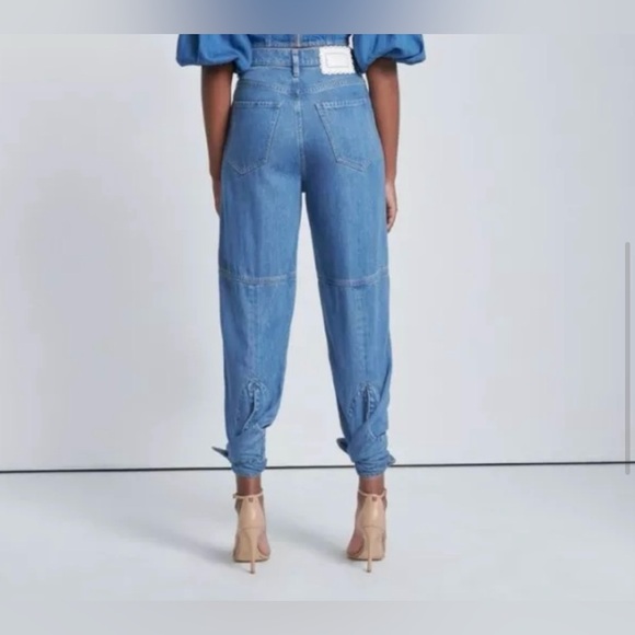 7 for all Mankind Jeans with ties at ankle - Picture 3 of 10
